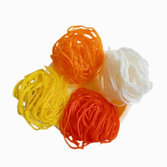 Color Kurdai / Kurdaya (Wheat) Ready To Fry